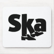 SKA Dancing Feet Mouse Pads