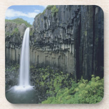 Skaftafell National Park, Svartifoss waterfall, Drink Coasters