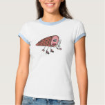 skank ham lady ringer t-shirts