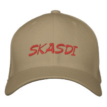 SKASDI EMBROIDERED BASEBALL CAP