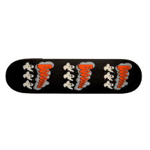 Skate Board Boo Ghosts