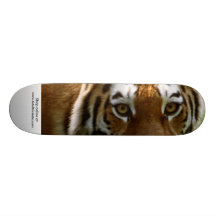Skate board eye of the tiger