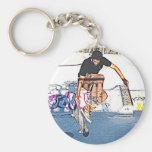 Skate Boarding Keychain