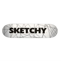 skate design Sketchy board Custom Skate Board