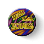 SKATE Punks Button
