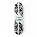 Skate Stencil Blank Canvas skateboards