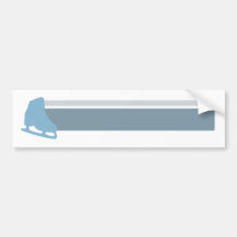 Skate Stripes Bumper Stickers