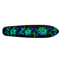 Skateboard Artdeco in Regenbogen Style Skateboard Bretter