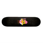 Skateboard Baseball Chick