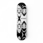 Skateboard Black and White Masks