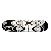 Skateboard Black and White Masks