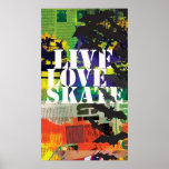 skateboard city posters