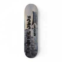 Skateboard Cool Dude Blue Boat