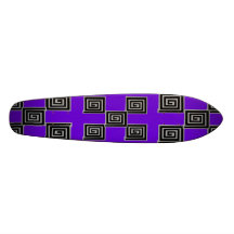 Skateboard crazy maze retro customizeable