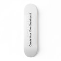 Skateboard Create Your Own Skateboards
