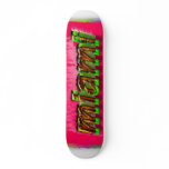 Skateboard Deck Design: Miami