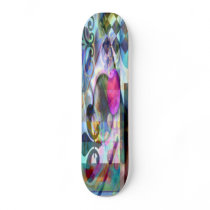 Skateboard Deck Graphics: Digital Artwork