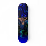 Skateboard Fantasy Art Star Mermaid