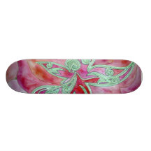 Skateboard: Flowers II