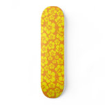skateboard-flowersYellowOrange