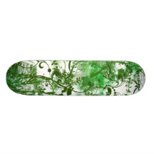 Skateboard goin' Green