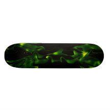 Skateboard Green Glow