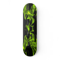 Skateboard Green Glow 2