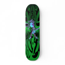 Skateboard -Green  Rock  It