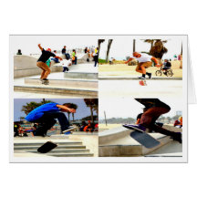 Skateboard Greeting Card