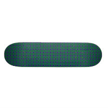 Skateboard in Retrolook Bedruckte Skateboarddecks
