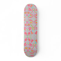 Skateboard In The Pink ZIZZAGO
