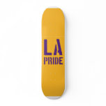Skateboard Los Angeles LA Pride  (Purple and Gold)