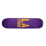 Skateboard Los Angeles LA Pride  (Purple and Gold)