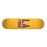 Skateboard Los Angeles LA Pride  (Purple and Gold)