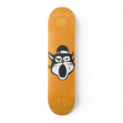 skateboard-Lucky by HereTheyCome