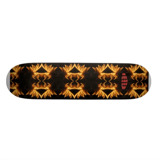 Skateboard: "On Fire for The Lord" #4