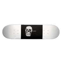 skateboard original handpainted skull