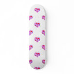 Skateboard - Pink Heart, Valentine