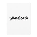 Skateboard postcards