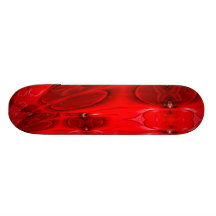 Skateboard Red Space
