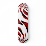 Skateboard Red Splat