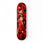 Skateboard Red Venus