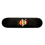 Skateboard Santa Chick