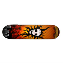 skateboard skull