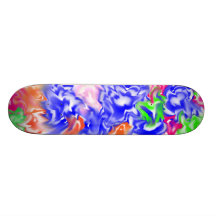 Skateboard -Smudged colours