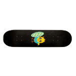 Skateboard Surfer Chick