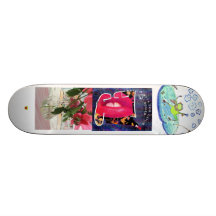 SKATEBOARD WITH COOL VARIED DESIGN