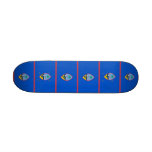 Skateboard with flag of Guam
