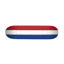 Skateboard with flag of Netherlands