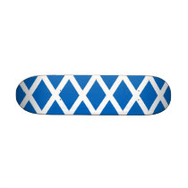 Skateboard with flag of Scotland